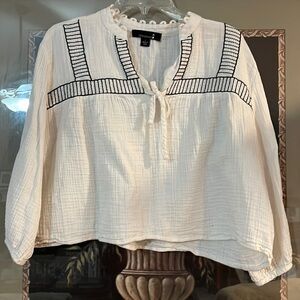 Cute Broadway 38 crop shirt L